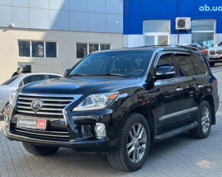 Чорний Лексус ЛХ, об'ємом двигуна 5.5 л та пробігом 147 тис. км за 48290 $, фото 1 на Automoto.ua