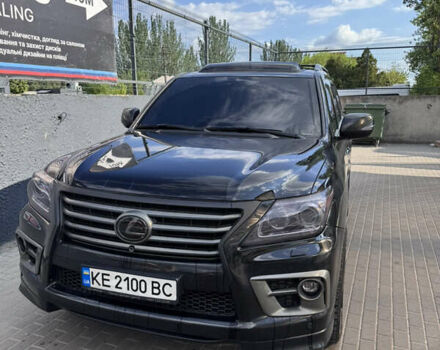 Чорний Лексус ЛХ, об'ємом двигуна 5.66 л та пробігом 221 тис. км за 41000 $, фото 1 на Automoto.ua