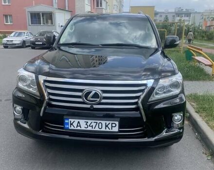 Черный Лексус ЛХ, объемом двигателя 5.66 л и пробегом 274 тыс. км за 40000 $, фото 1 на Automoto.ua