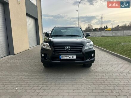 Черный Лексус ЛХ, объемом двигателя 5.66 л и пробегом 190 тыс. км за 40000 $, фото 1 на Automoto.ua