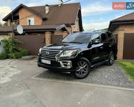 Чорний Лексус ЛХ, об'ємом двигуна 5.66 л та пробігом 220 тис. км за 42500 $, фото 1 на Automoto.ua