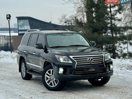 Чорний Лексус ЛХ, об'ємом двигуна 5.7 л та пробігом 179 тис. км за 33777 $, фото 1 на Automoto.ua