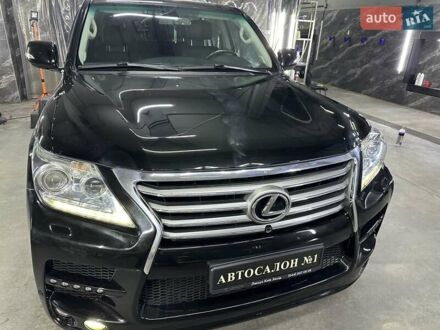 Черный Лексус ЛХ, объемом двигателя 5.66 л и пробегом 222 тыс. км за 49900 $, фото 1 на Automoto.ua