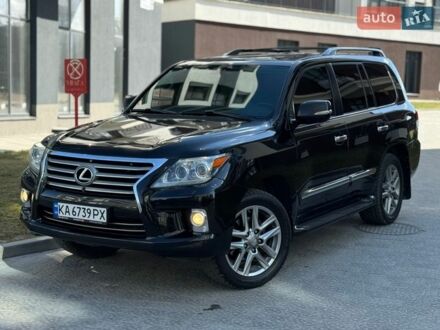 Чорний Лексус ЛХ, об'ємом двигуна 5.66 л та пробігом 193 тис. км за 32500 $, фото 1 на Automoto.ua