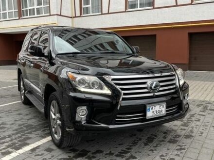 Черный Лексус ЛХ, объемом двигателя 5.7 л и пробегом 72 тыс. км за 52600 $, фото 1 на Automoto.ua