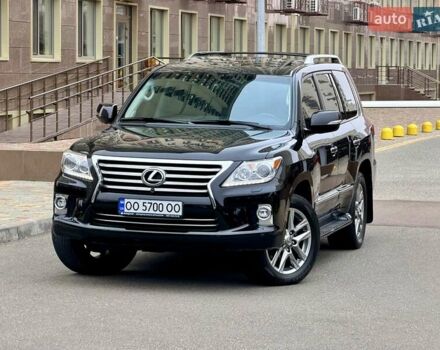 Чорний Лексус ЛХ, об'ємом двигуна 5.66 л та пробігом 162 тис. км за 43999 $, фото 1 на Automoto.ua