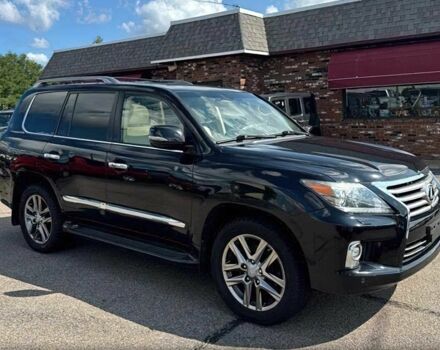 Черный Лексус ЛХ, объемом двигателя 5.7 л и пробегом 80 тыс. км за 20000 $, фото 1 на Automoto.ua