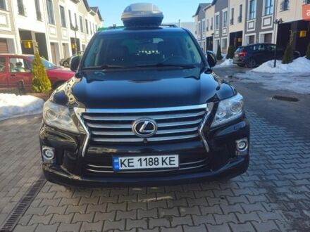 Чорний Лексус ЛХ, об'ємом двигуна 5.66 л та пробігом 220 тис. км за 38700 $, фото 1 на Automoto.ua