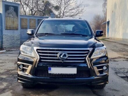 Чорний Лексус ЛХ, об'ємом двигуна 5.7 л та пробігом 189 тис. км за 48000 $, фото 1 на Automoto.ua