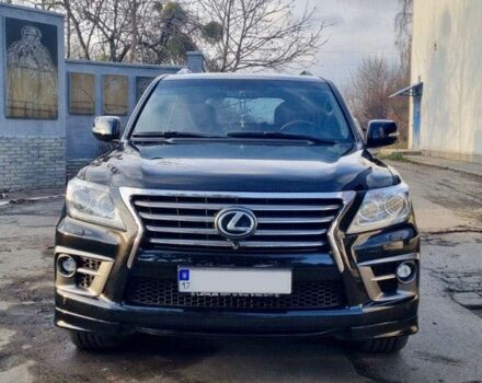 Черный Лексус ЛХ, объемом двигателя 5.7 л и пробегом 189 тыс. км за 48000 $, фото 1 на Automoto.ua