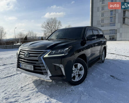 Черный Лексус ЛХ, объемом двигателя 4.46 л и пробегом 201 тыс. км за 54900 $, фото 1 на Automoto.ua