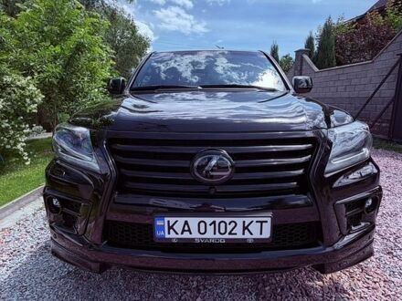 Черный Лексус ЛХ, объемом двигателя 5.66 л и пробегом 331 тыс. км за 45000 $, фото 1 на Automoto.ua