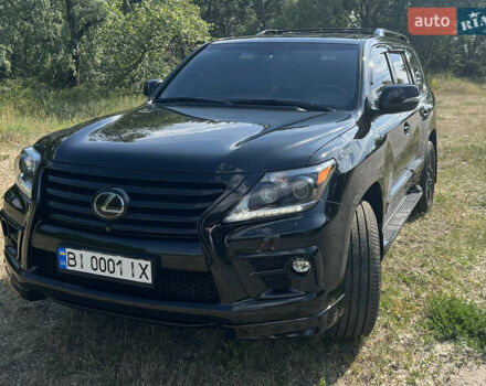 Чорний Лексус ЛХ, об'ємом двигуна 5.66 л та пробігом 165 тис. км за 43500 $, фото 1 на Automoto.ua