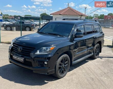 Черный Лексус ЛХ, объемом двигателя 5.66 л и пробегом 332 тыс. км за 39490 $, фото 1 на Automoto.ua