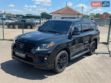 Черный Лексус ЛХ, объемом двигателя 5.66 л и пробегом 332 тыс. км за 45990 $, фото 1 на Automoto.ua