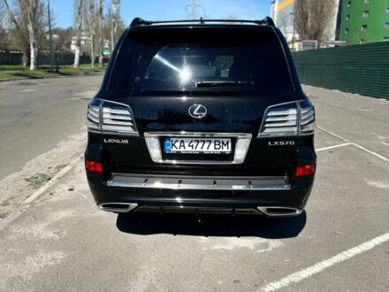 Чорний Лексус ЛХ, об'ємом двигуна 5.66 л та пробігом 257 тис. км за 57000 $, фото 1 на Automoto.ua