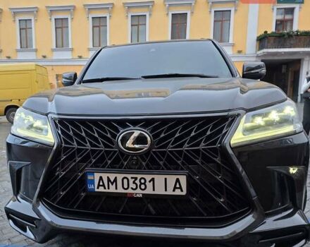 Чорний Лексус ЛХ, об'ємом двигуна 4.46 л та пробігом 200 тис. км за 53000 $, фото 1 на Automoto.ua