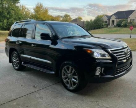 Черный Лексус ЛХ, объемом двигателя 5.7 л и пробегом 80 тыс. км за 20000 $, фото 1 на Automoto.ua