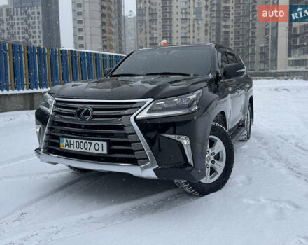 Чорний Лексус ЛХ, об'ємом двигуна 4.46 л та пробігом 200 тис. км за 56900 $, фото 1 на Automoto.ua