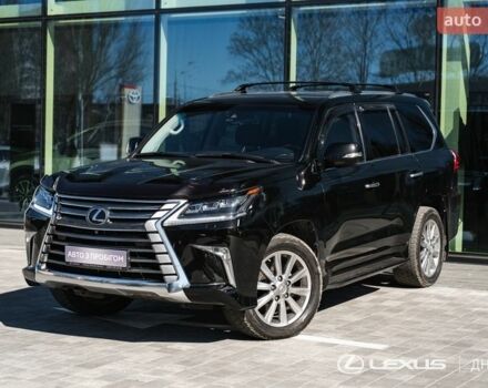 Черный Лексус ЛХ, объемом двигателя 4.46 л и пробегом 211 тыс. км за 55500 $, фото 1 на Automoto.ua