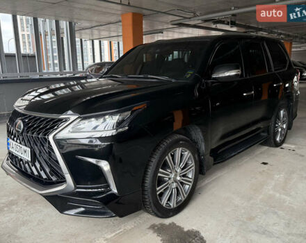 Чорний Лексус ЛХ, об'ємом двигуна 5.7 л та пробігом 150 тис. км за 67000 $, фото 1 на Automoto.ua