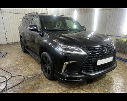 Черный Лексус ЛХ, объемом двигателя 4.5 л и пробегом 192 тыс. км за 59000 $, фото 1 на Automoto.ua