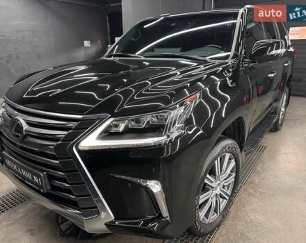 Черный Лексус ЛХ, объемом двигателя 4.5 л и пробегом 59 тыс. км за 88900 $, фото 1 на Automoto.ua