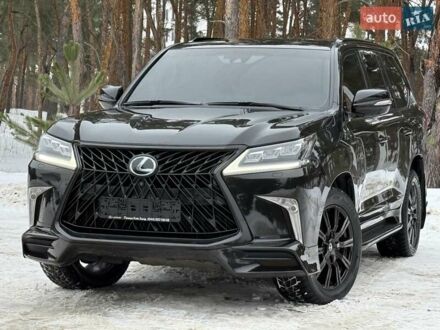 Черный Лексус ЛХ, объемом двигателя 4.46 л и пробегом 126 тыс. км за 63900 $, фото 1 на Automoto.ua