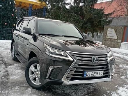 Чорний Лексус ЛХ, об'ємом двигуна 4.46 л та пробігом 322 тис. км за 47500 $, фото 1 на Automoto.ua