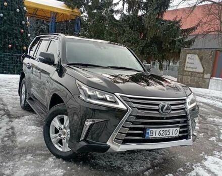 Чорний Лексус ЛХ, об'ємом двигуна 4.46 л та пробігом 322 тис. км за 47500 $, фото 1 на Automoto.ua