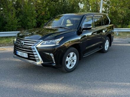 Чорний Лексус ЛХ, об'ємом двигуна 4.46 л та пробігом 322 тис. км за 46500 $, фото 1 на Automoto.ua
