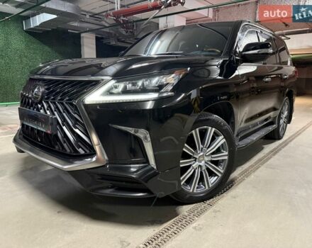 Черный Лексус ЛХ, объемом двигателя 5.66 л и пробегом 159 тыс. км за 69900 $, фото 1 на Automoto.ua