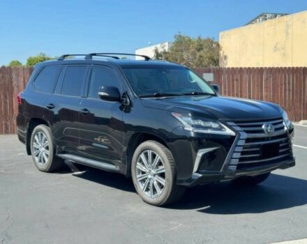 Черный Лексус ЛХ, объемом двигателя 5.7 л и пробегом 78 тыс. км за 43200 $, фото 1 на Automoto.ua
