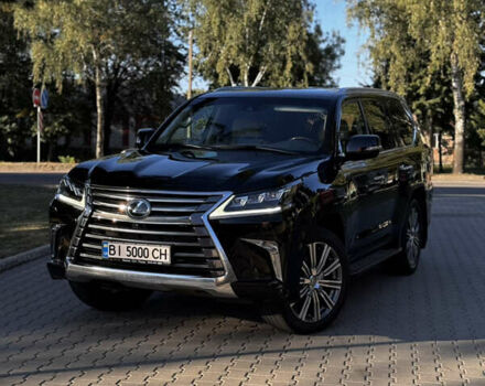 Чорний Лексус ЛХ, об'ємом двигуна 5.66 л та пробігом 79 тис. км за 67000 $, фото 1 на Automoto.ua