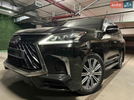 Чорний Лексус ЛХ, об'ємом двигуна 5.66 л та пробігом 159 тис. км за 61500 $, фото 1 на Automoto.ua