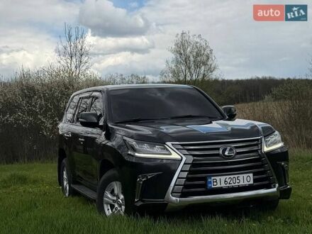 Черный Лексус ЛХ, объемом двигателя 4.46 л и пробегом 322 тыс. км за 47500 $, фото 1 на Automoto.ua