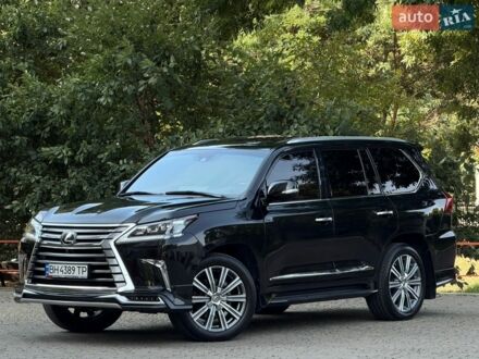 Черный Лексус ЛХ, объемом двигателя 5.66 л и пробегом 130 тыс. км за 59999 $, фото 1 на Automoto.ua