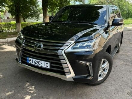 Чорний Лексус ЛХ, об'ємом двигуна 4.46 л та пробігом 322 тис. км за 47000 $, фото 1 на Automoto.ua