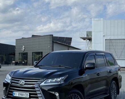 Черный Лексус ЛХ, объемом двигателя 4.46 л и пробегом 210 тыс. км за 51000 $, фото 1 на Automoto.ua