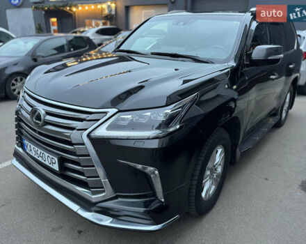 Чорний Лексус ЛХ, об'ємом двигуна 4.46 л та пробігом 155 тис. км за 67000 $, фото 1 на Automoto.ua