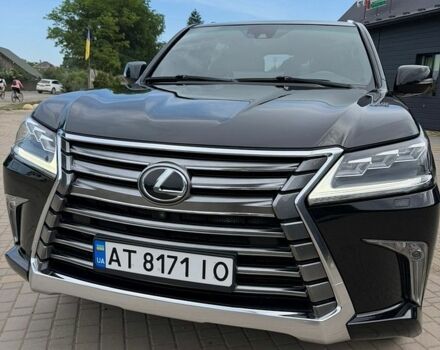 Черный Лексус ЛХ, объемом двигателя 4.46 л и пробегом 189 тыс. км за 56500 $, фото 1 на Automoto.ua