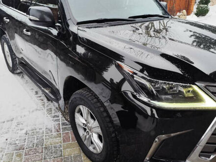 Черный Лексус ЛХ, объемом двигателя 4.48 л и пробегом 152 тыс. км за 67000 $, фото 1 на Automoto.ua