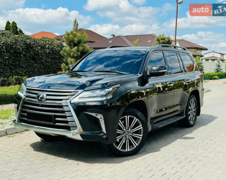 Черный Лексус ЛХ, объемом двигателя 4.46 л и пробегом 157 тыс. км за 65500 $, фото 1 на Automoto.ua