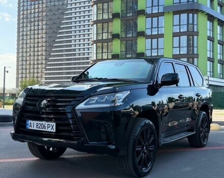 Черный Лексус ЛХ, объемом двигателя 4.5 л и пробегом 37 тыс. км за 192000 $, фото 1 на Automoto.ua
