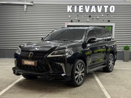 Черный Лексус ЛХ, объемом двигателя 5.7 л и пробегом 175 тыс. км за 63000 $, фото 1 на Automoto.ua