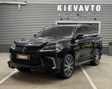 Черный Лексус ЛХ, объемом двигателя 5.7 л и пробегом 175 тыс. км за 63000 $, фото 1 на Automoto.ua