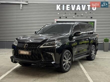 Черный Лексус ЛХ, объемом двигателя 5.66 л и пробегом 175 тыс. км за 65000 $, фото 1 на Automoto.ua