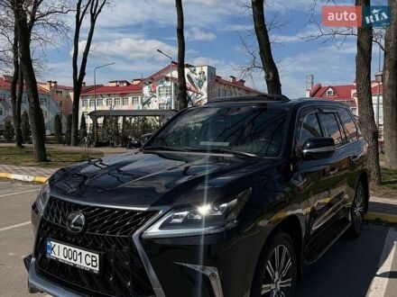 Черный Лексус ЛХ, объемом двигателя 5.66 л и пробегом 40 тыс. км за 89000 $, фото 1 на Automoto.ua