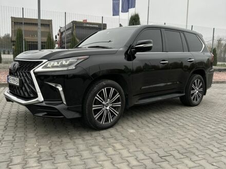 Черный Лексус ЛХ, объемом двигателя 5.7 л и пробегом 1 тыс. км за 72000 $, фото 1 на Automoto.ua