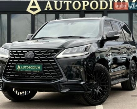 Черный Лексус ЛХ, объемом двигателя 4.46 л и пробегом 158 тыс. км за 67500 $, фото 1 на Automoto.ua